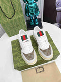 Brown Printed Shoes