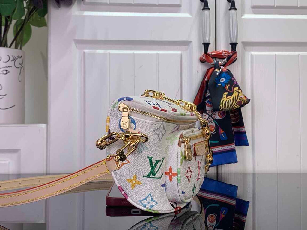 Multicolour Leather Bag