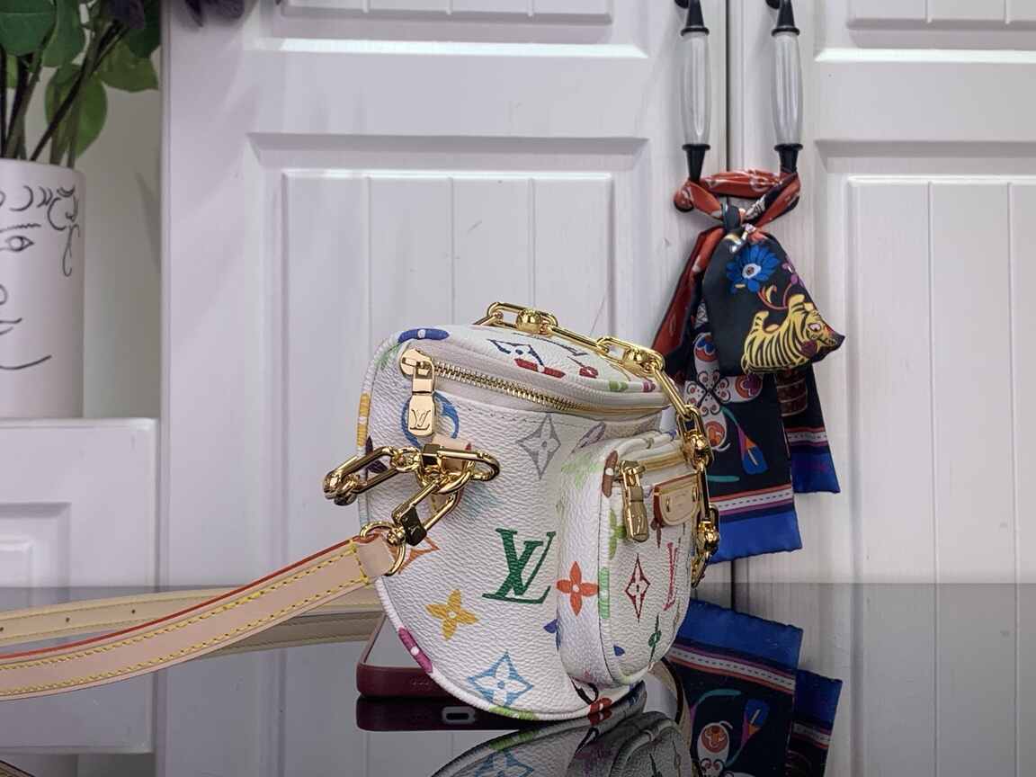 Multicolour Leather Bag