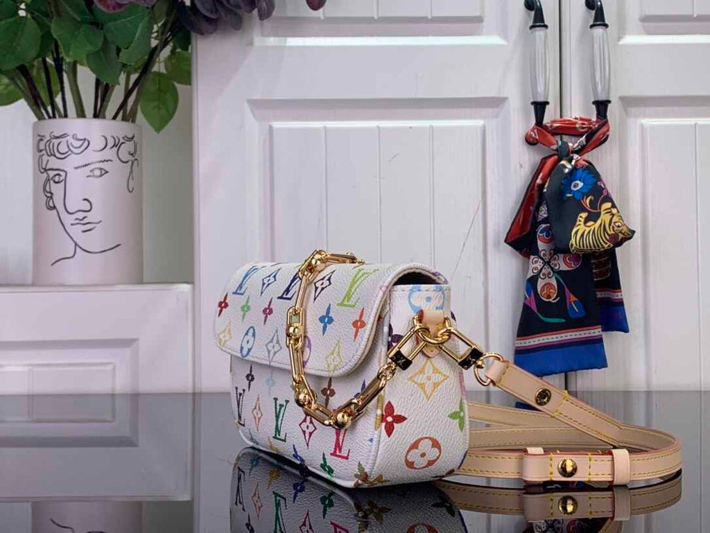 Multicolour Leather Bag