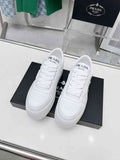 White Leather Shoes
