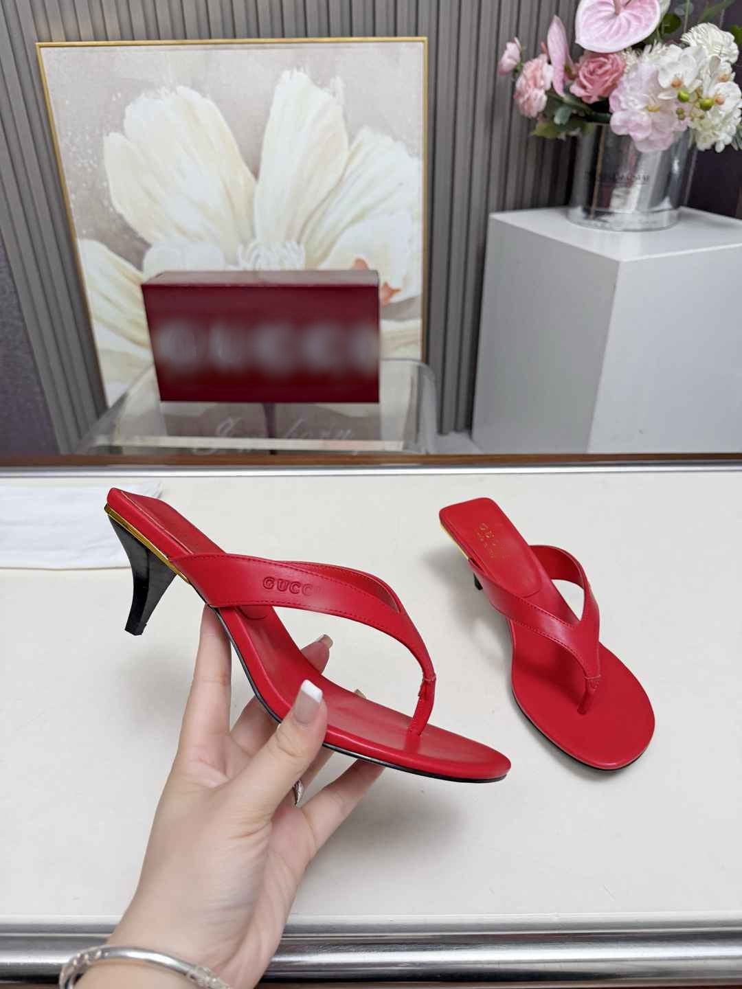 Kitten Heels Red