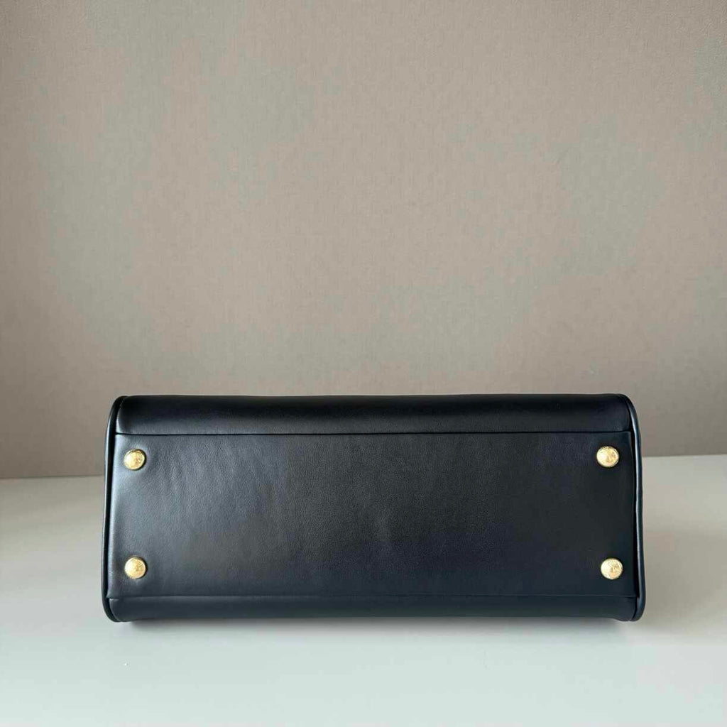 Black Leather Purse