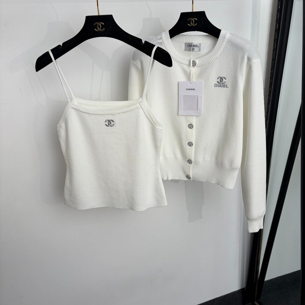 Top and Cardigan Set