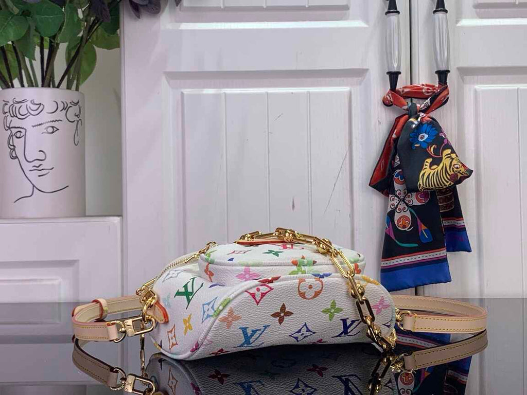 Multicolour Leather Bag