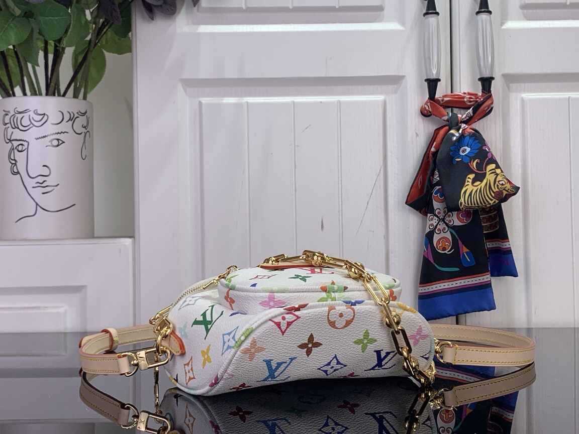 Multicolour Leather Bag