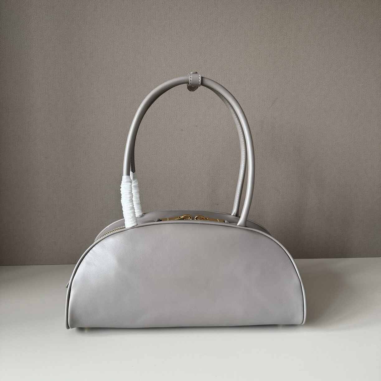 Silver Leather Purse