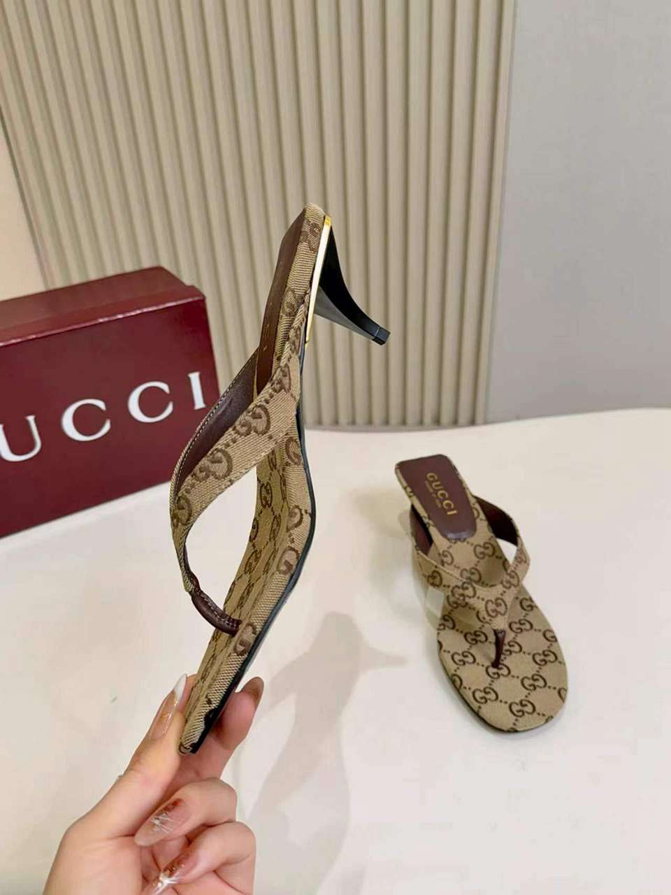 Kitten Heels Brown