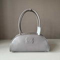 Silver Leather Purse