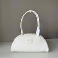 White Leather Purse