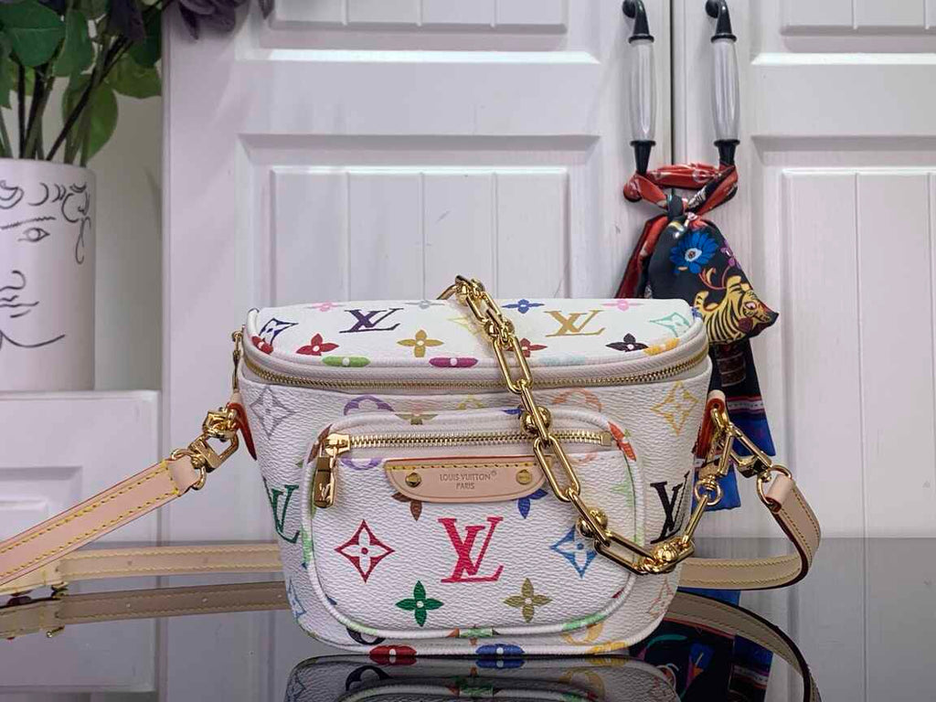 Multicolour Leather Bag