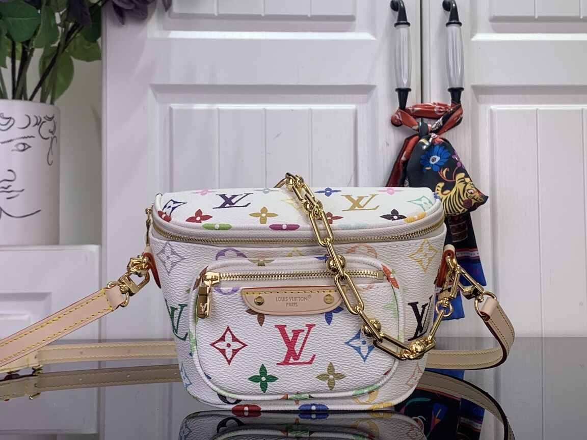 Multicolour Leather Bag