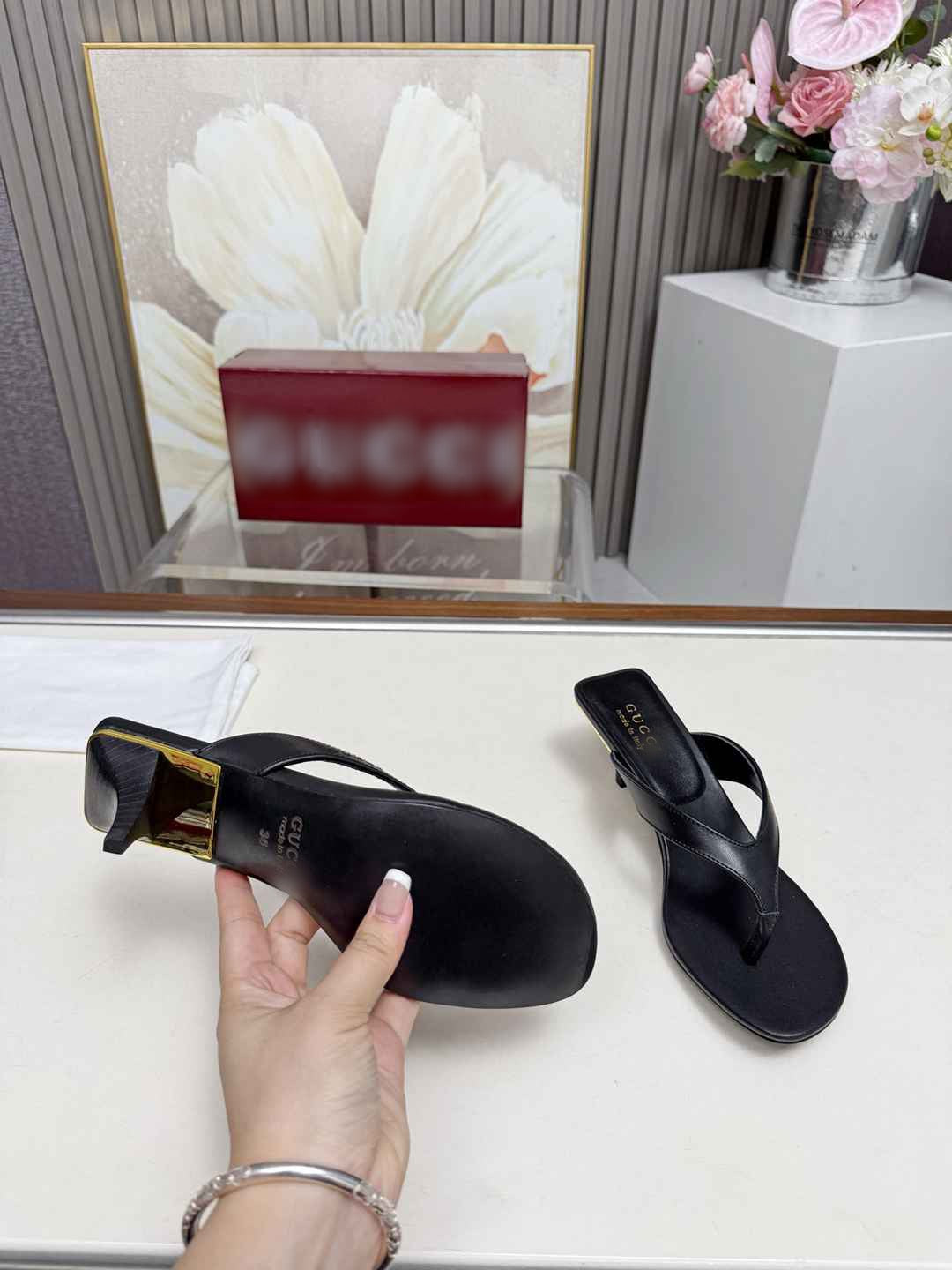 Kitten Heels Black