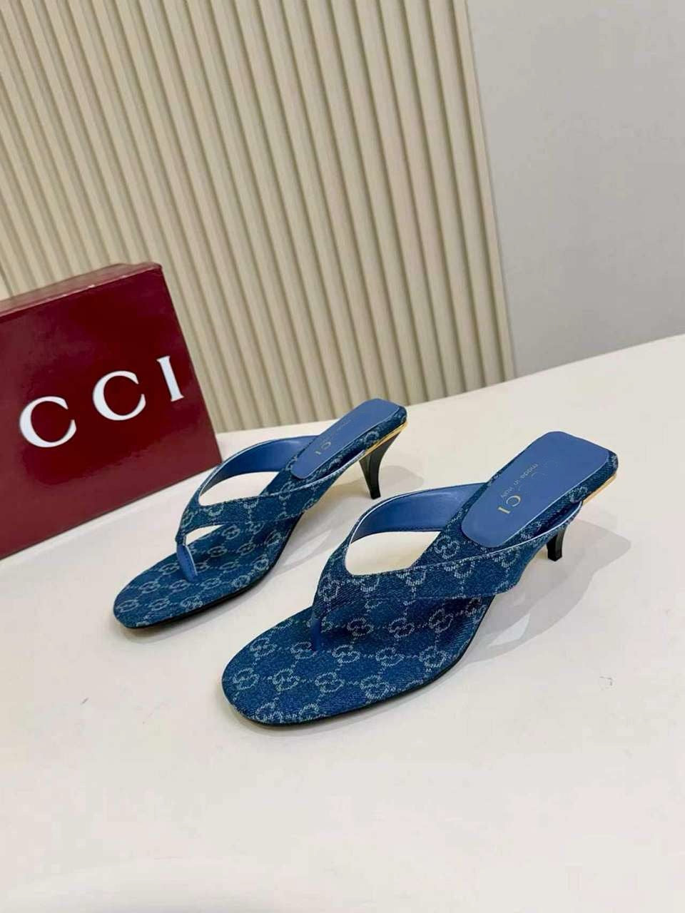 Kitten Heels Blue
