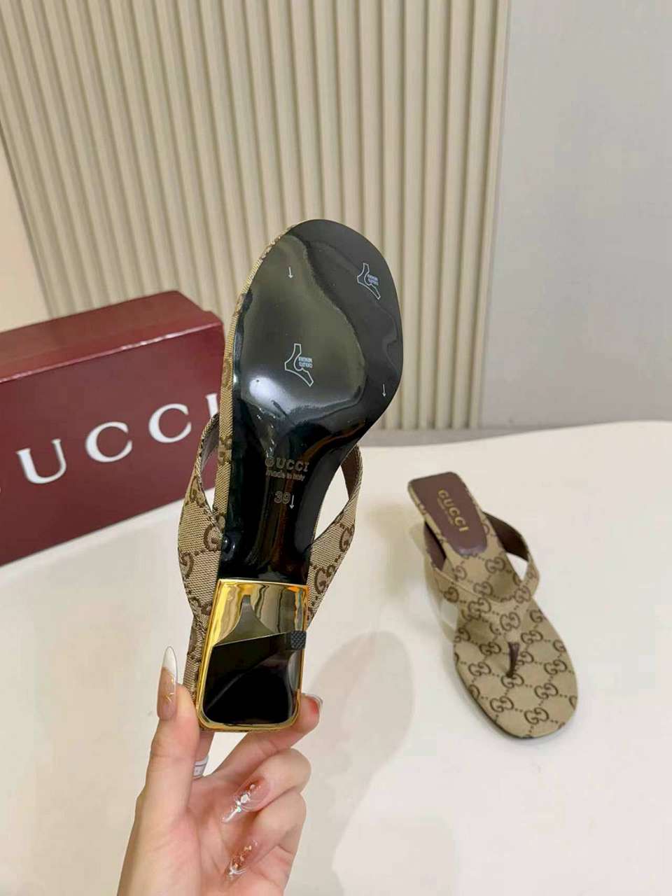 Kitten Heels Brown