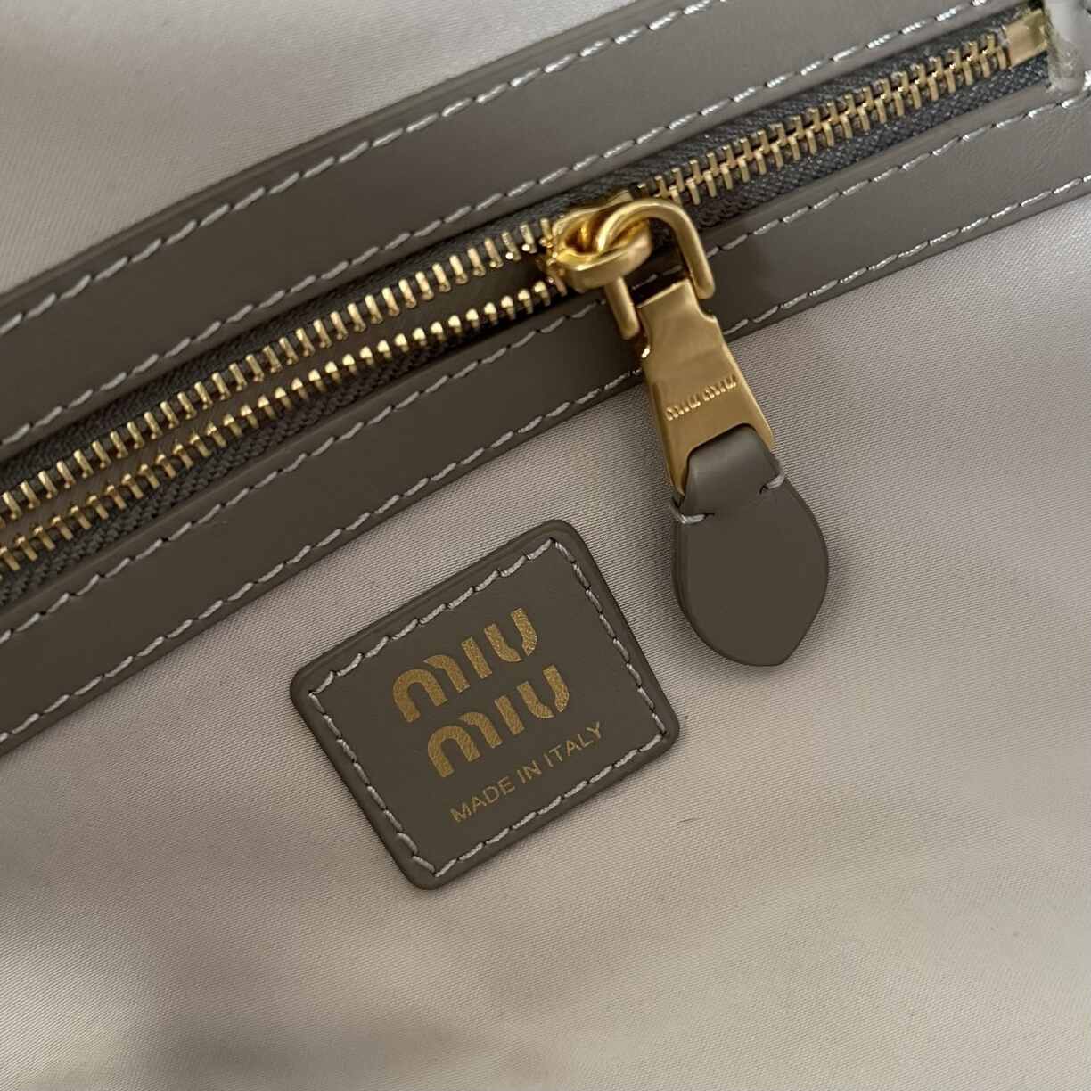 Silver Leather Purse