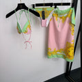 Printed Bikini Set