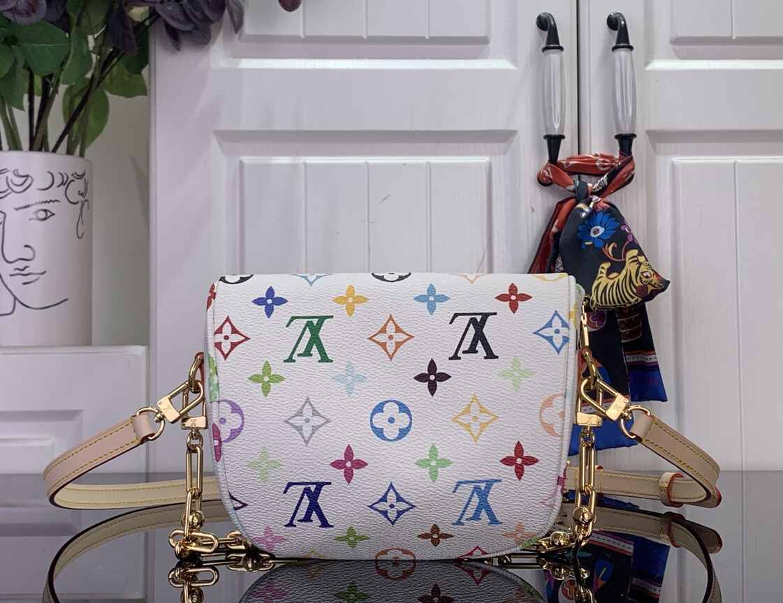 Multicolour Leather Bag