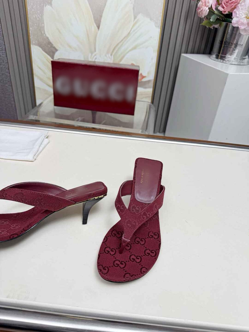 Kitten Heels Red