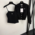 Top and Cardigan Set