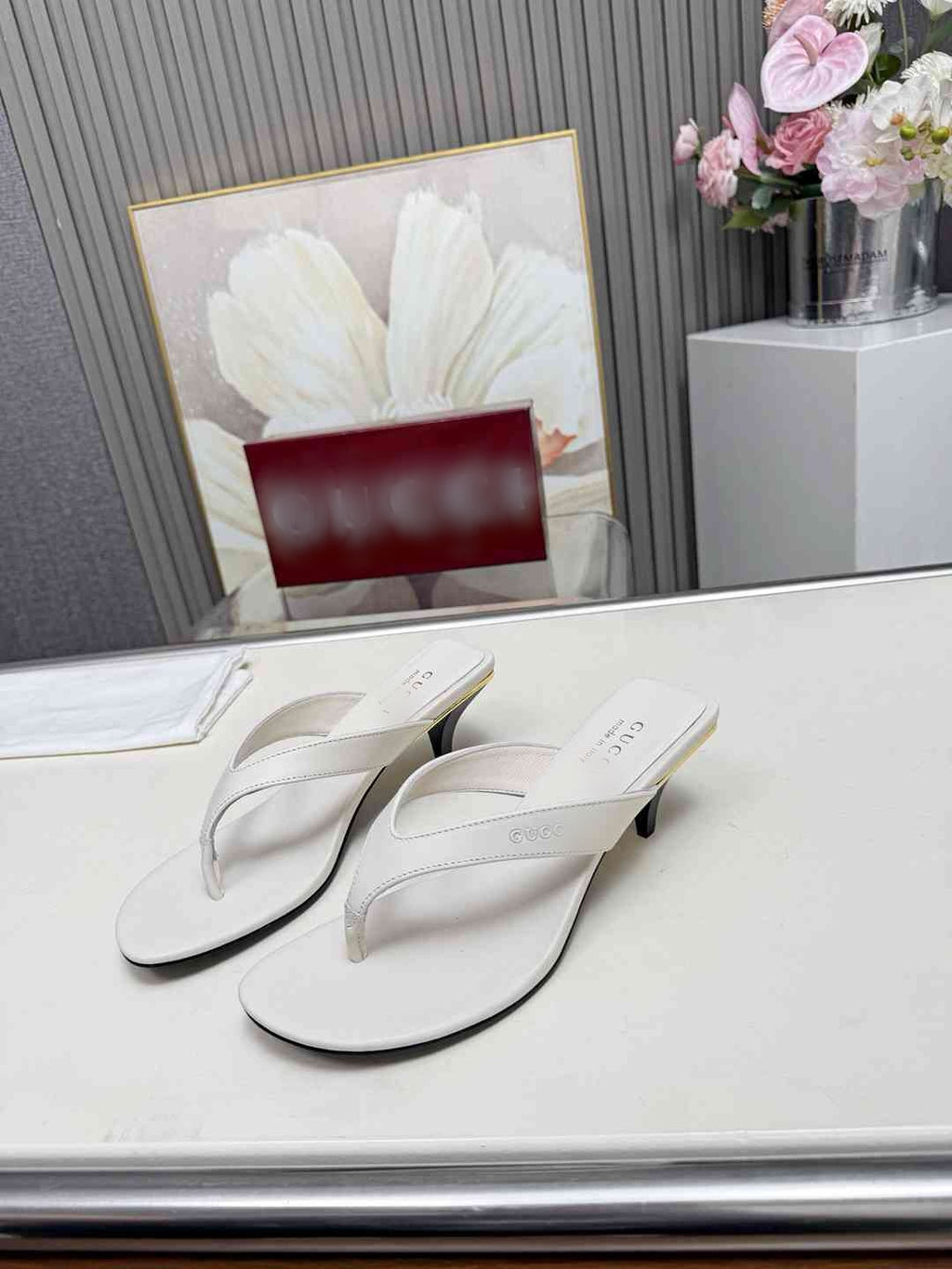Kitten Heels White