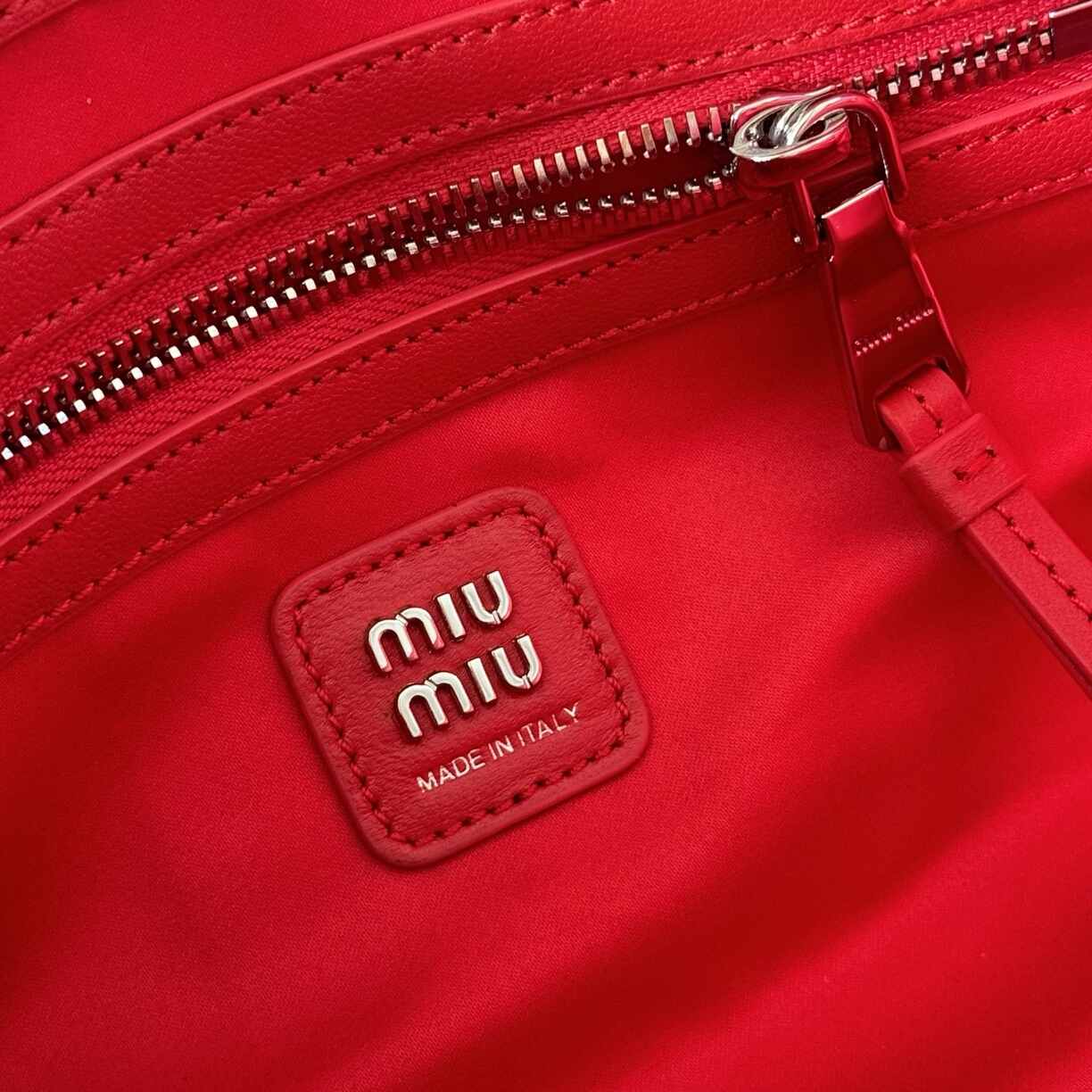 Coral Leather Purse