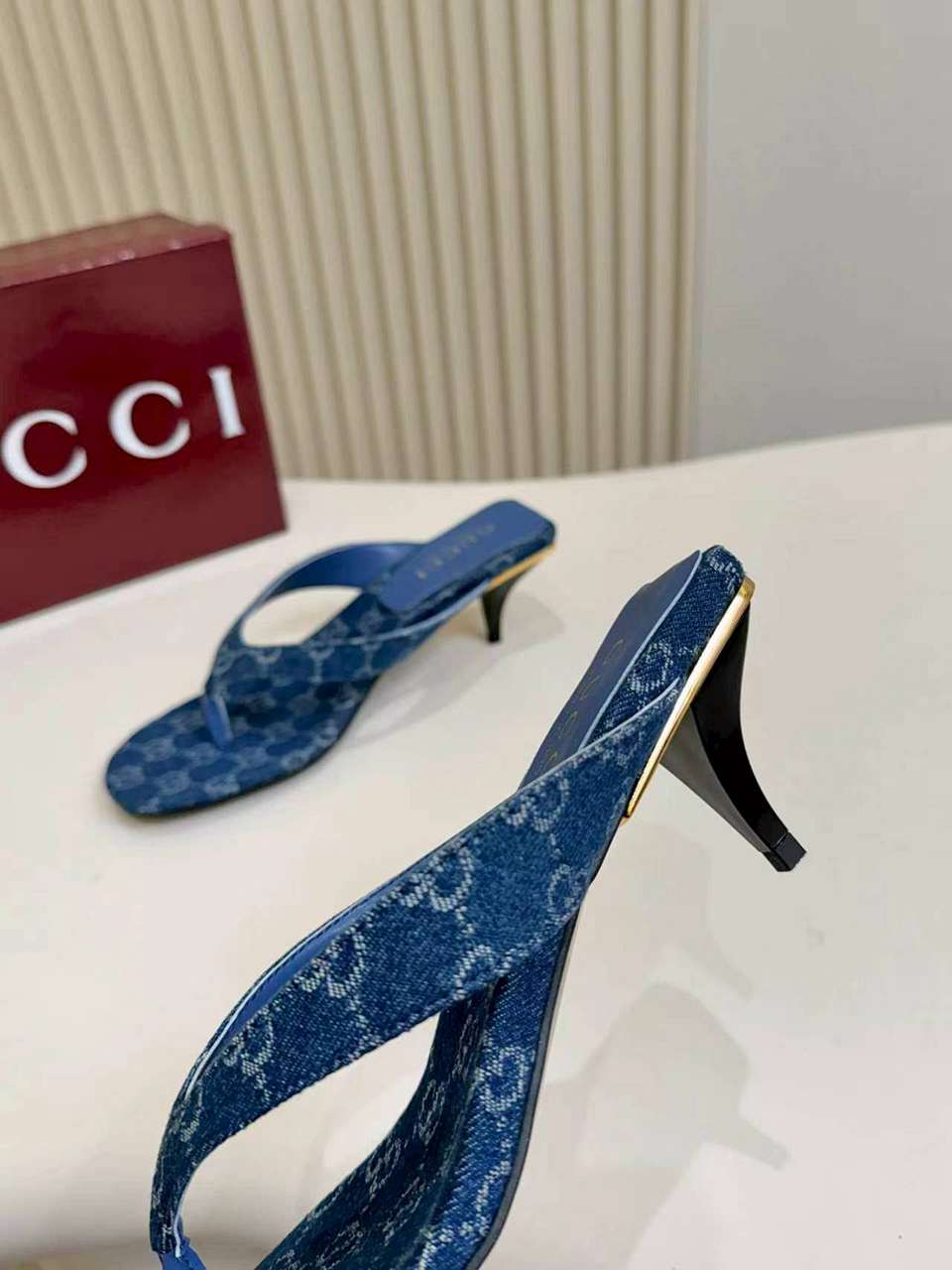 Kitten Heels Blue