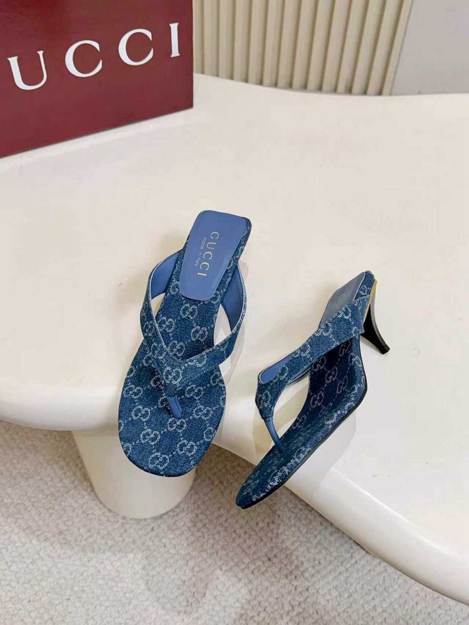Kitten Heels Blue