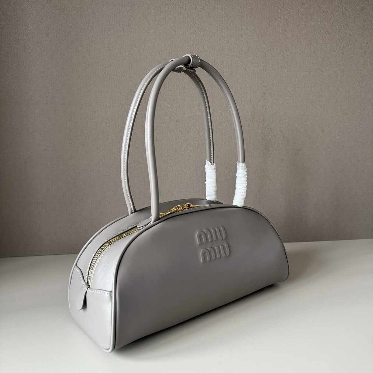 Silver Leather Purse