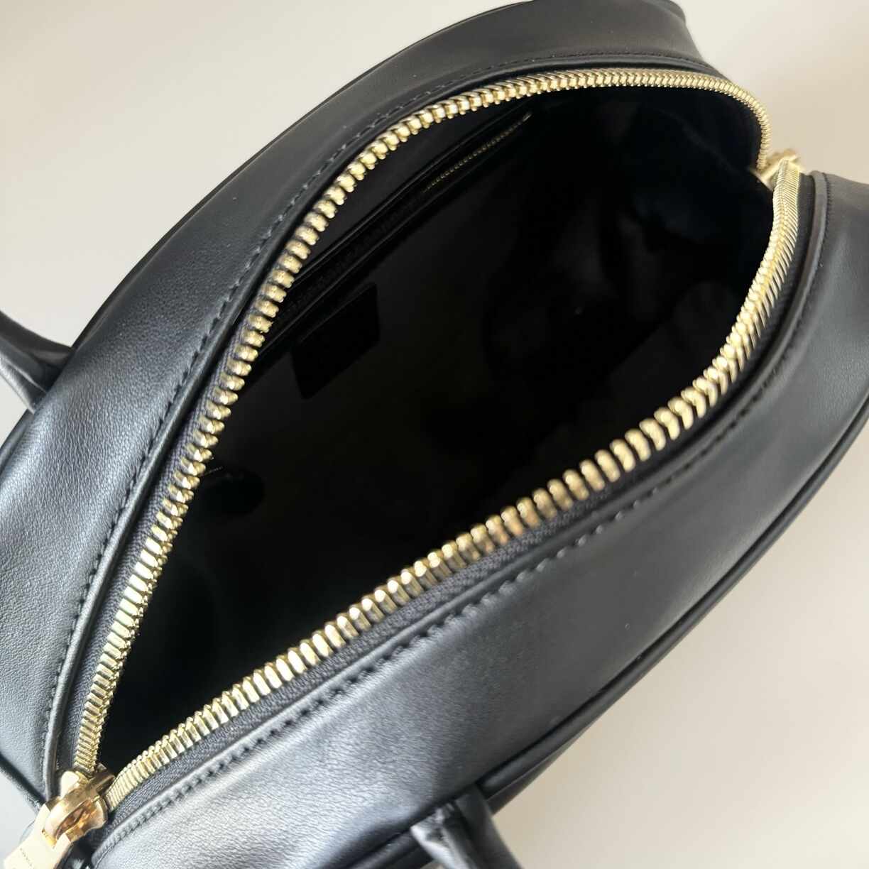 Black Leather Purse