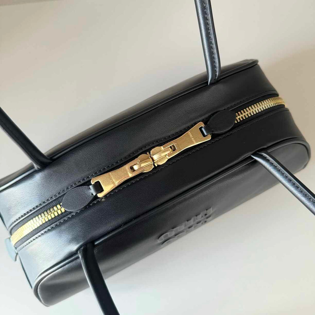 Black Leather Purse