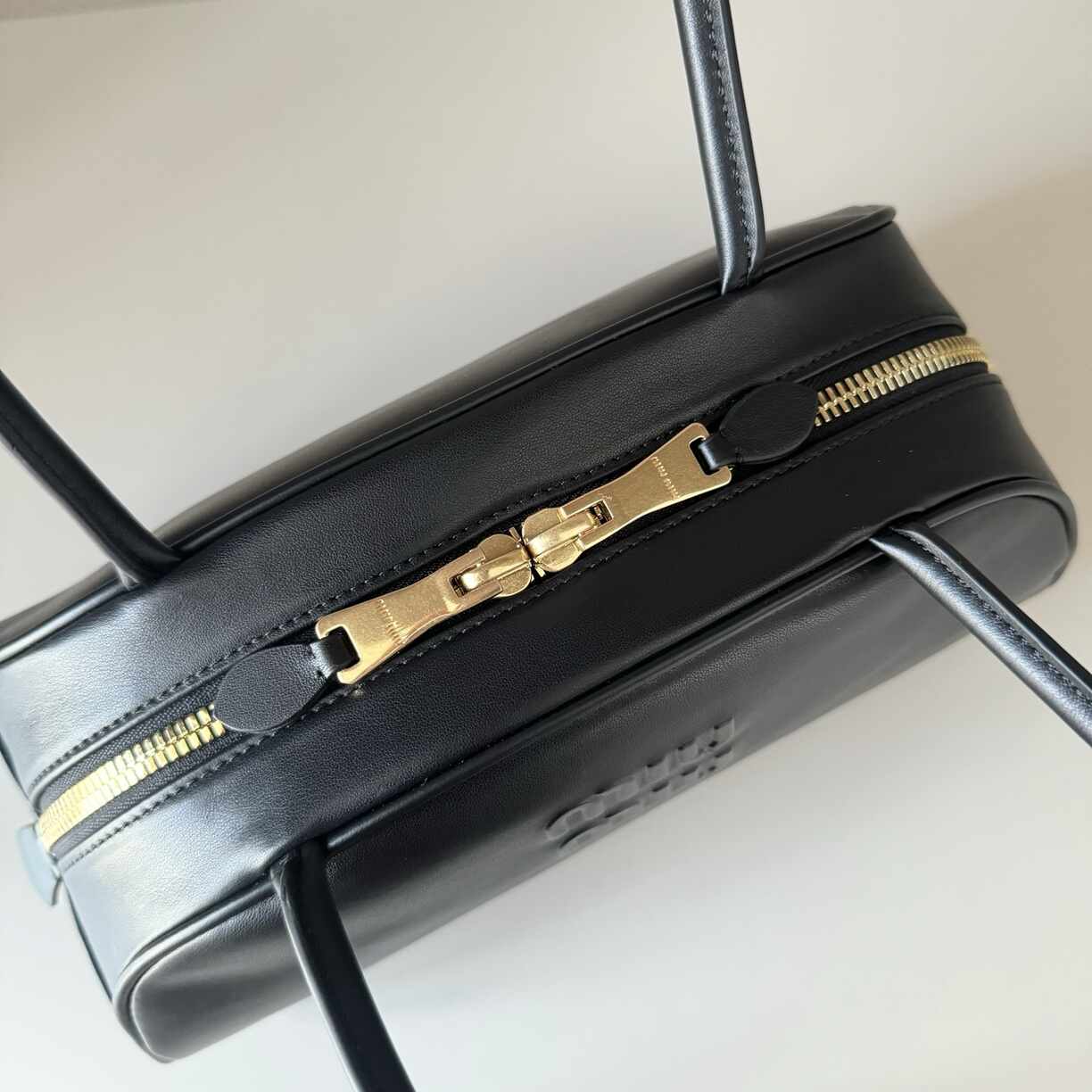 Black Leather Purse