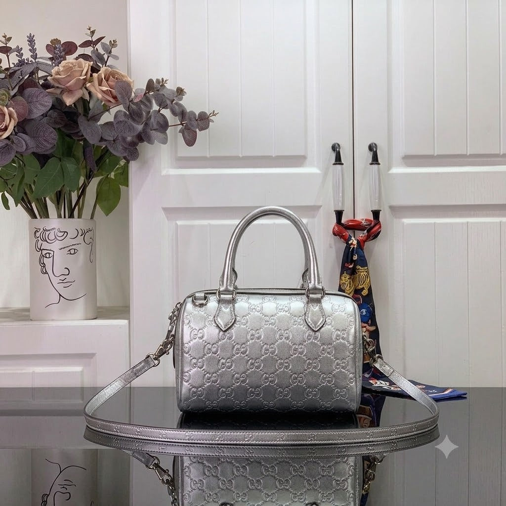 Small Silver Bag