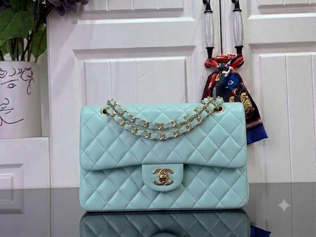 Blue Handbag