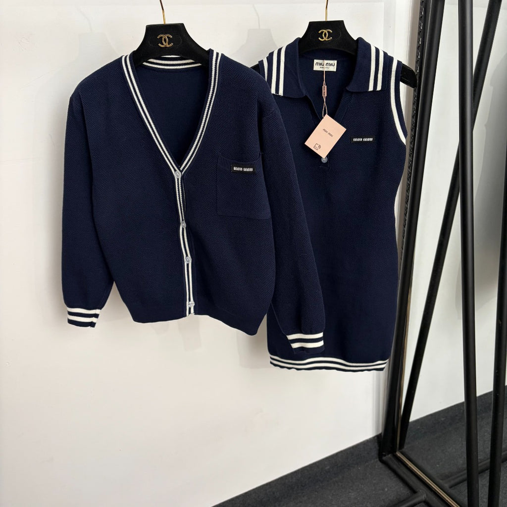 Dress and Cardigan Set